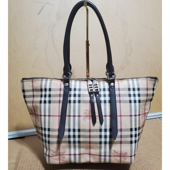 Burberry Handbags - BURBERRY Haymarket Check Small Salisbury Tote Bag
